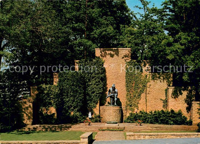Goslar Denkmal fuer die gefallenen Goslarer Jaeger