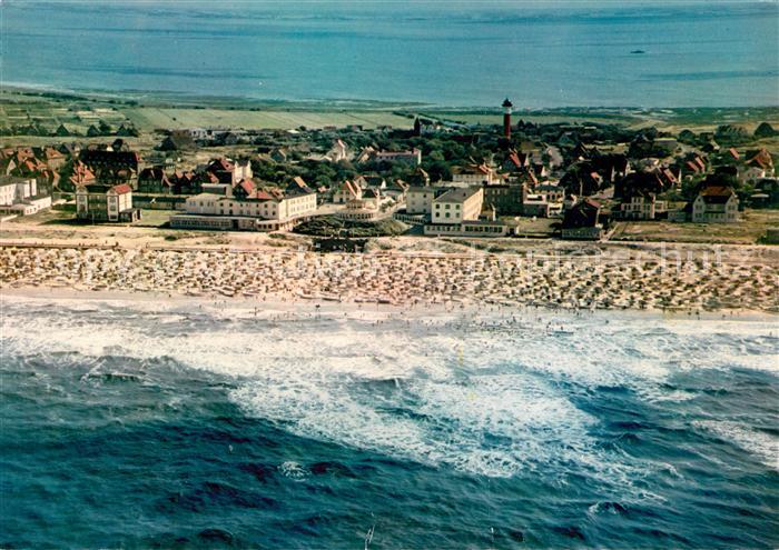 Wangerooge Nordseebad Fliegeraufnahme