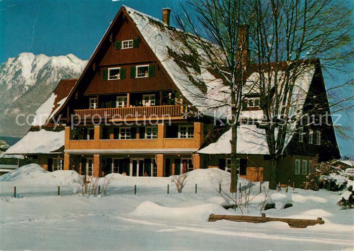 Oberstdorf Muetterkurheim Hohes Licht