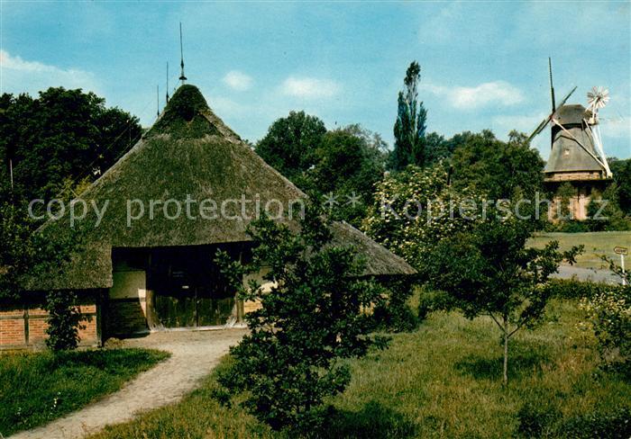 Bad Zwischenahn Dwersack und Muehle im Freilandmuseum