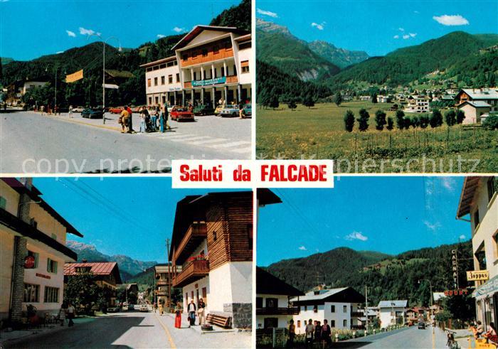 Falcade Ortsansichten Panorama