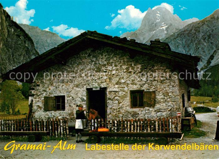 Gramaialm Labestelle der Karwendelbaeren