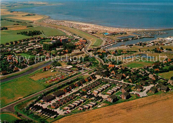 Bensersiel Fliegeraufnahme