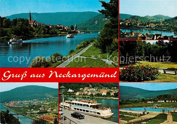 Neckargemuend Motorschiff Freibad