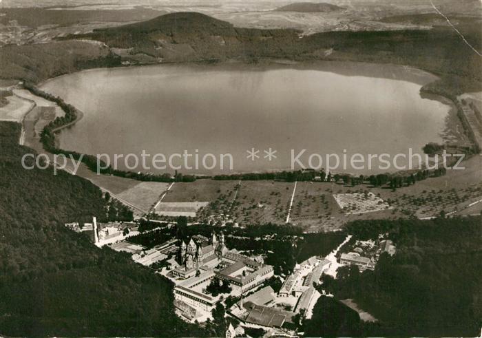 Glees Abtei Maria Laach Fliegeraufnahme