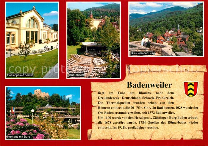 Badenweiler Cassiopeia-Therme Kurkonzert Kurhaus Burg