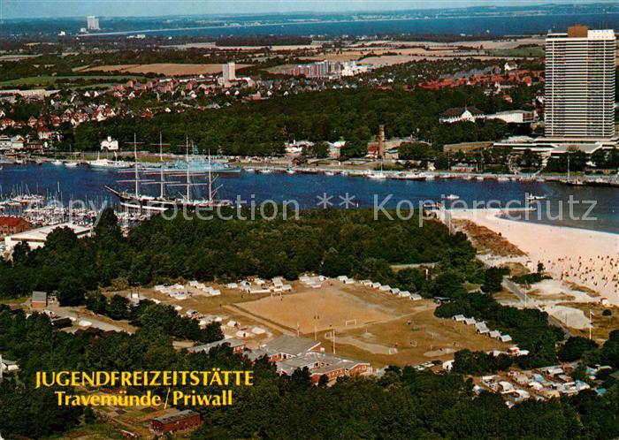 Priwall Travemuende Jugendfreizeitstaette Fliegeraufnahme