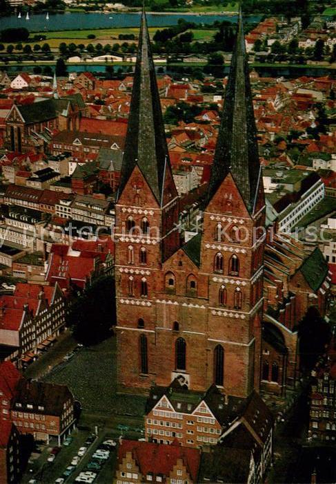 Luebeck St. Marien Fliegeraufnahme