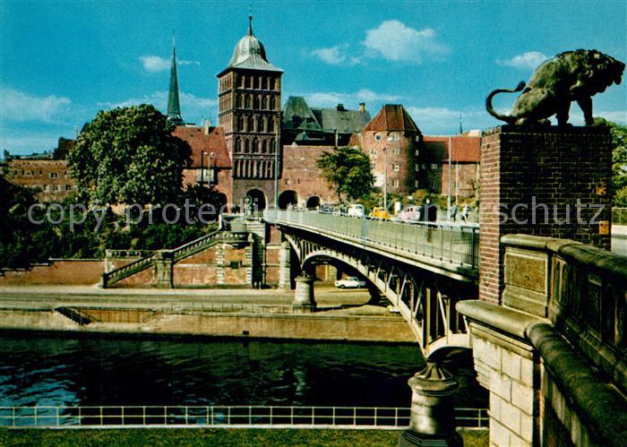 Luebeck Burgtorbruecke Burgtor