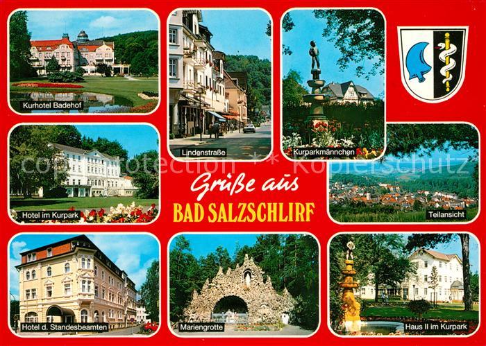 Bad Salzschlirf Lindenstrasse Kurhotel Badehof Mariengrotte