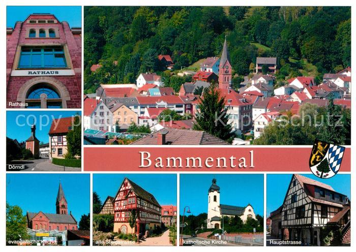Bammental Rathaus Doerndl Hauptstrasse Alte Steigstrasse