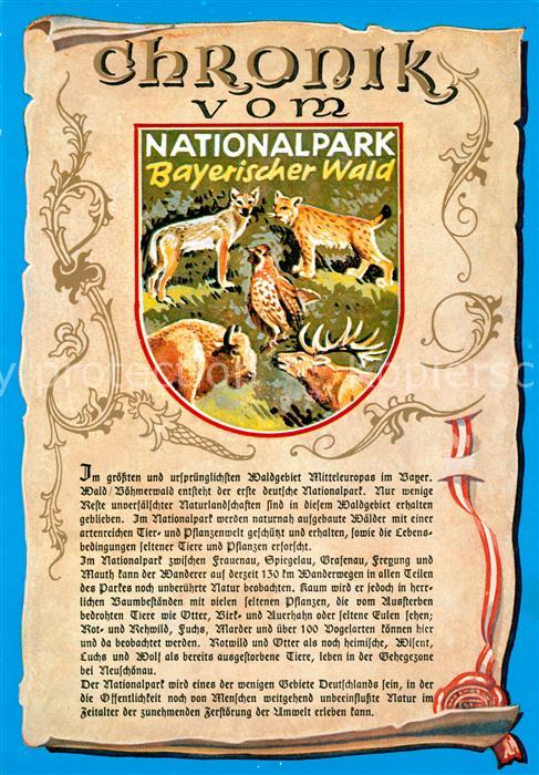 Grafenau Niederbayern Nationalpark Bayerischer Wald Chronik