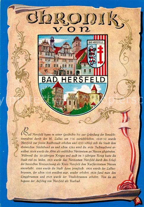 Bad Hersfeld Chronik