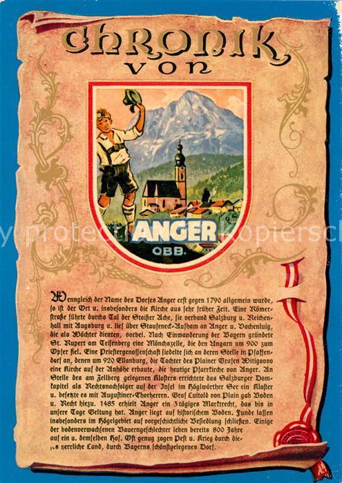 Anger Chiemgau Chronik