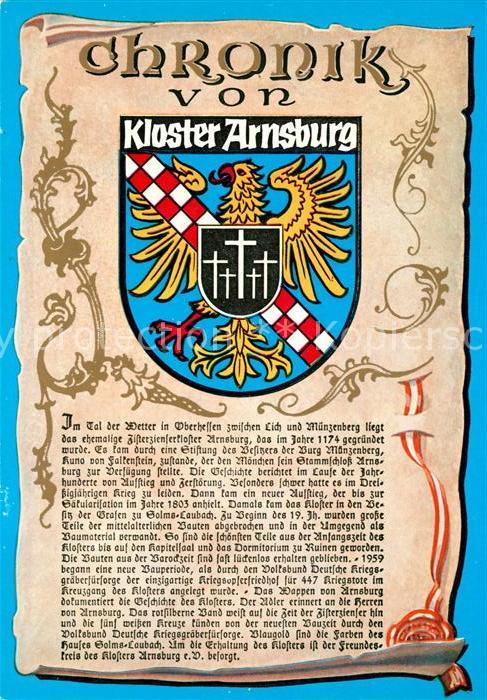Lich Hessen Kloster Arnsburg Chronik