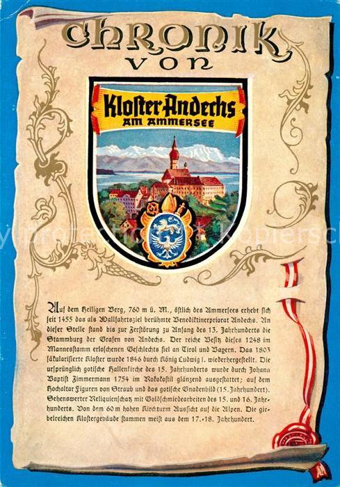 Andechs Kloster Andechs Ammersee Chronik