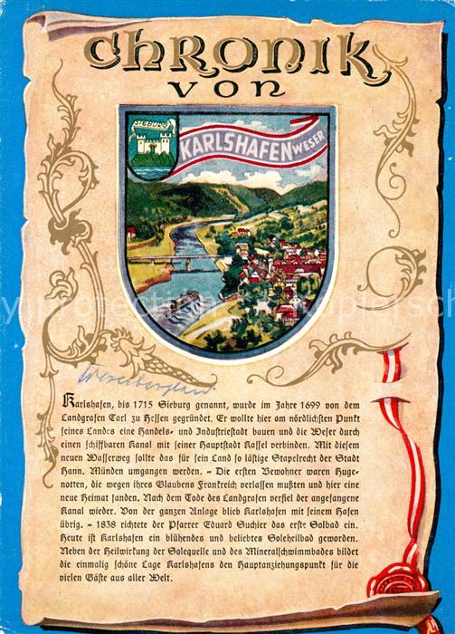 Bad Karlshafen Chronik