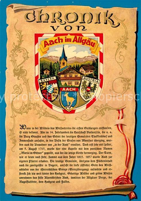 Aach Oberstaufen Chronik