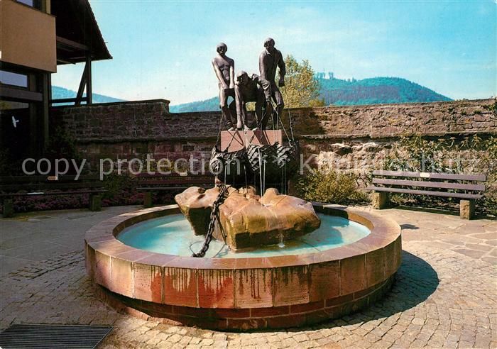 Eberbach Neckar Fischerbrunnen