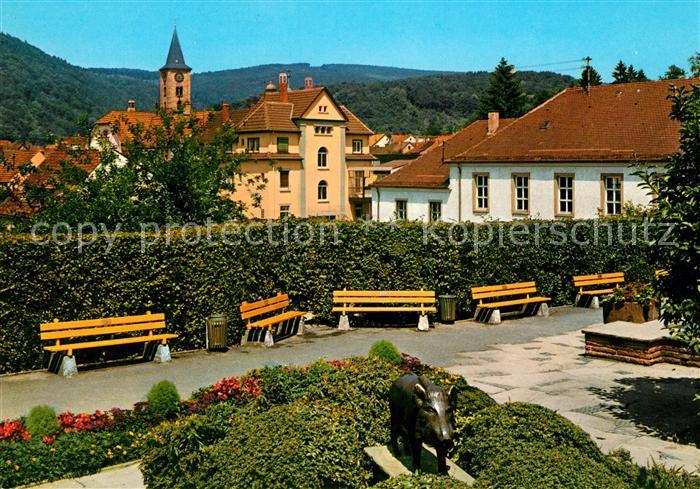 Eberbach Neckar Anlagen Neckarbruecke