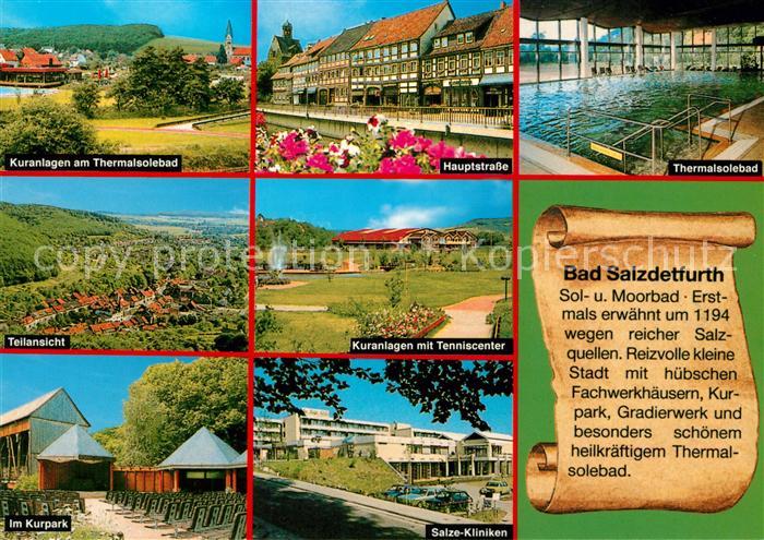 Bad Salzdetfurth Hauptstrasse Thermalsolebad Salze-Kliniken Kuranlagen