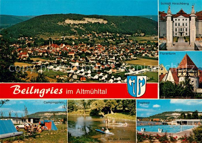 Beilngries Campingplatz Schloss Hirschberg Freibad Flurerturm