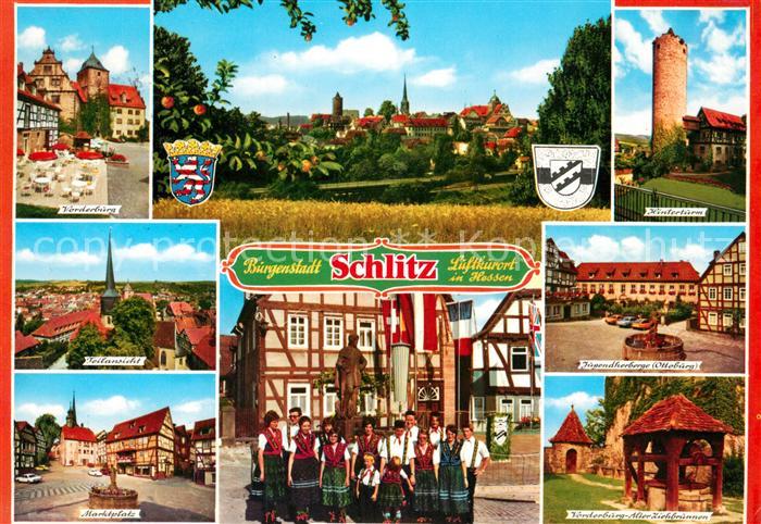 Schlitz Marktplatz Jugendherberge Ottoburg Vorderburg
