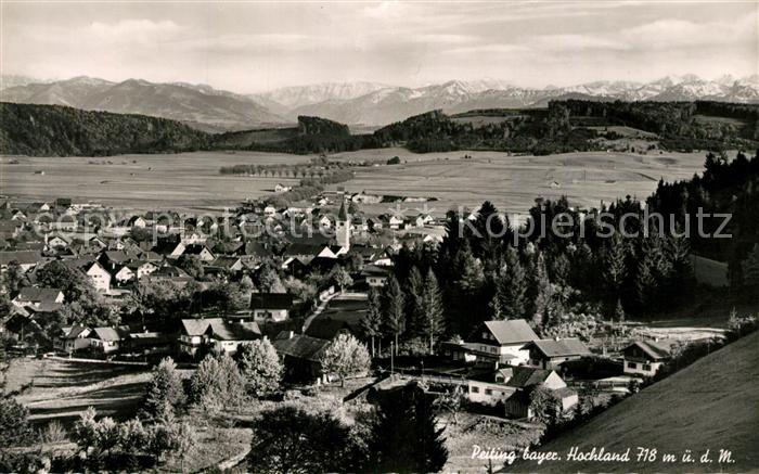 Peiting Blick vom Schlossberg
