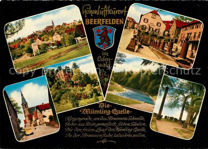 Beerfelden Odenwald Kirchberg Brunnenstube Ruine Freienstein