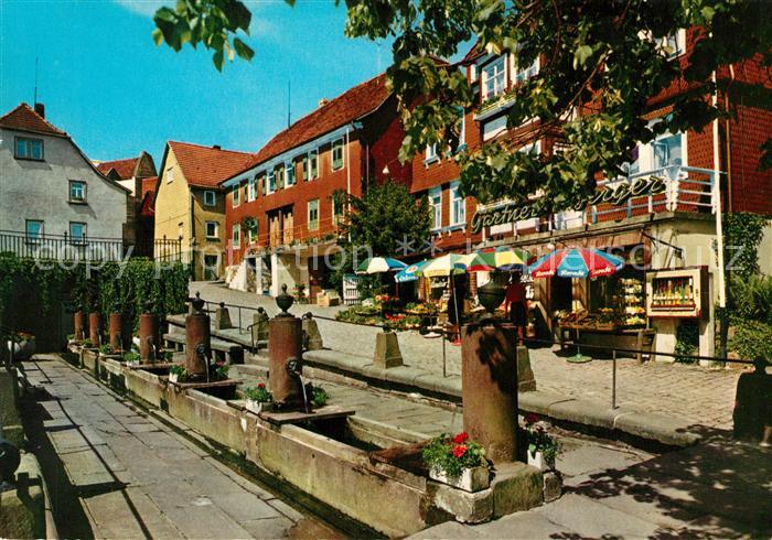 Beerfelden Odenwald Muemling-Quelle Sieben-Roehren-Brunnen