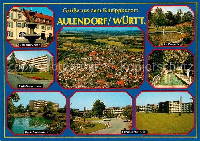 Aulendorf Park-Sanatorium Schussental-Klinik Fliegeraufnahme