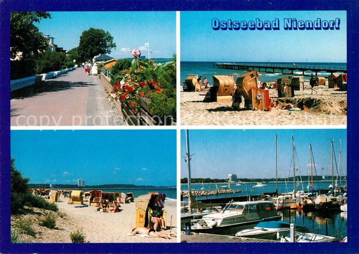 Niendorf Ostseebad Hafen Strand Promenade