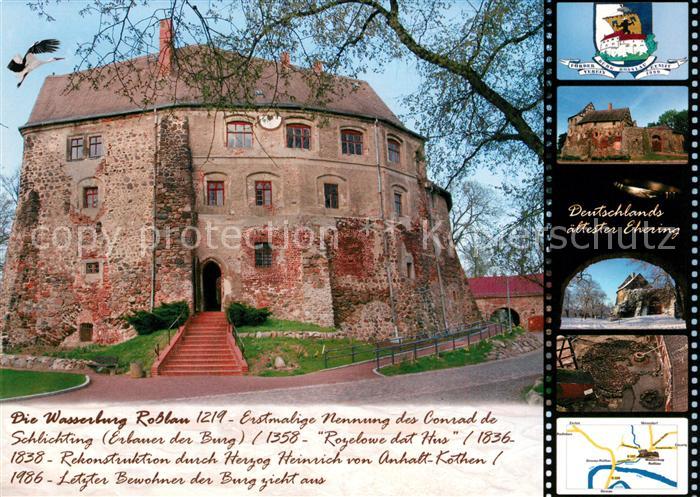 Rosslau Elbe Wasserburg