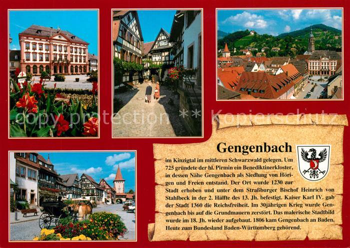 Gengenbach Rathaus Engelgasse Obertorturm