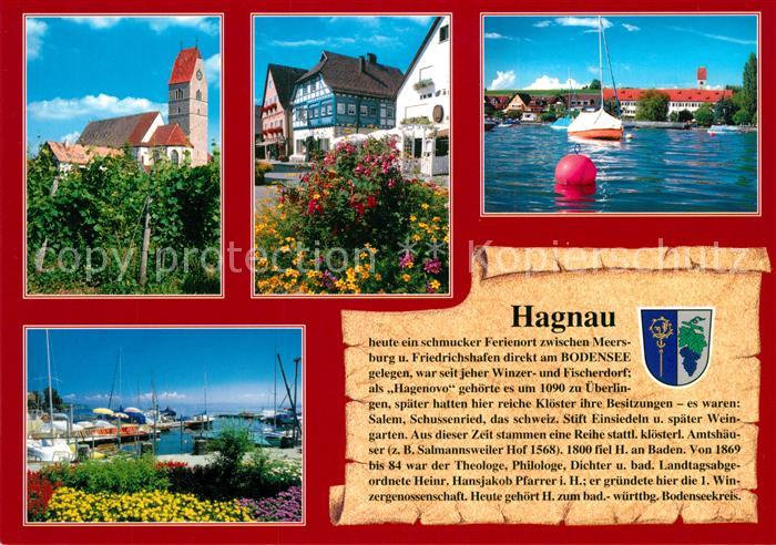 Hagnau Bodensee Hafen Kirche