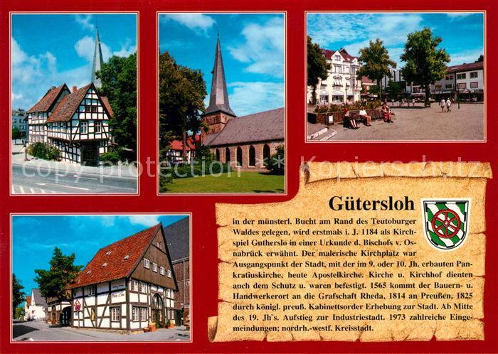 Guetersloh Haus Veerhoff Apostelkirche Weberhaus