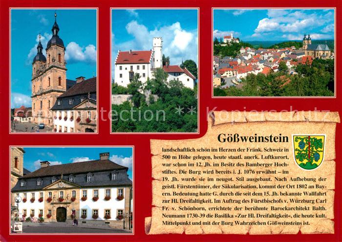 Goessweinstein Basilika Burg Balthasar-Neumann-Str.