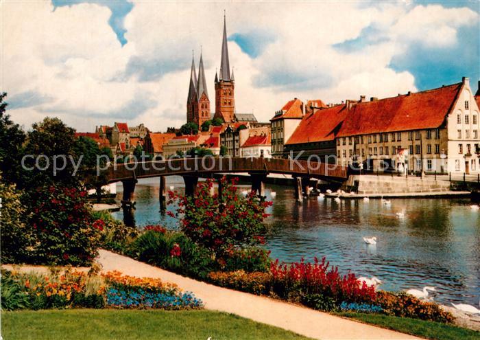 Luebeck Blick vom Malerwinkel