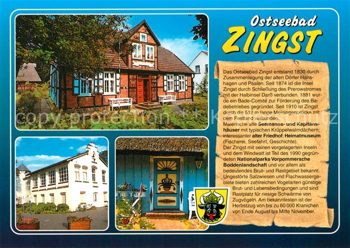 Zingst Ostseebad Seemanns-Kapitaenshaeuser
