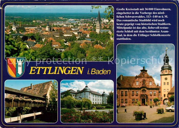 Ettlingen Bruecke Schloss