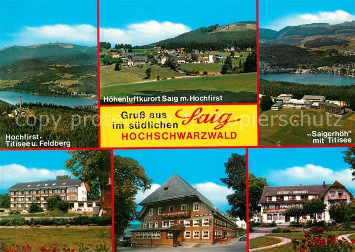 Saig Schwarzwald Hochfirst Saigerhoeh Titisee