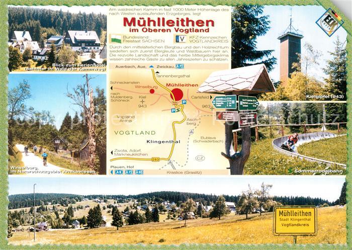 Muehlleithen Klingenthal Sommerrodelbahn Winselberg Kielgipfel