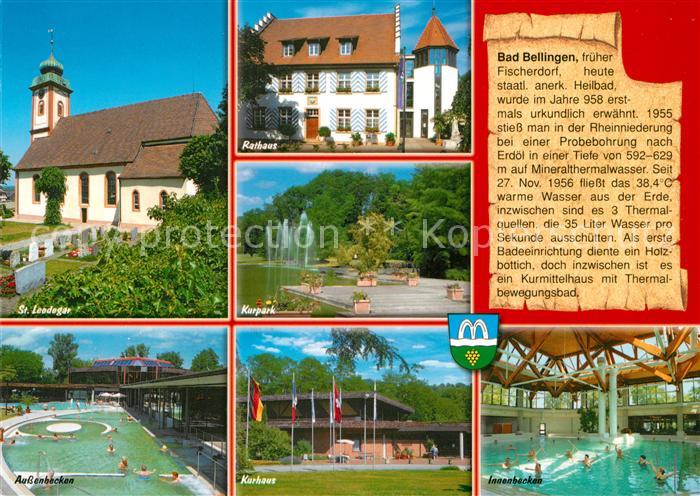 Bad Bellingen Kurhaus St. Leodegar Rathaus