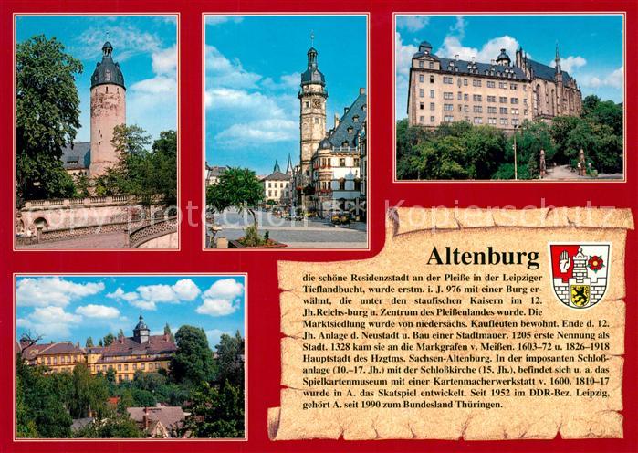 Altenburg Thueringen Hausmannsturm Rathaus Markt