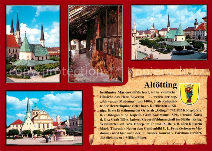 Altoetting Gnadenkapelle Stiftskirche Basilika Marienbrunnen