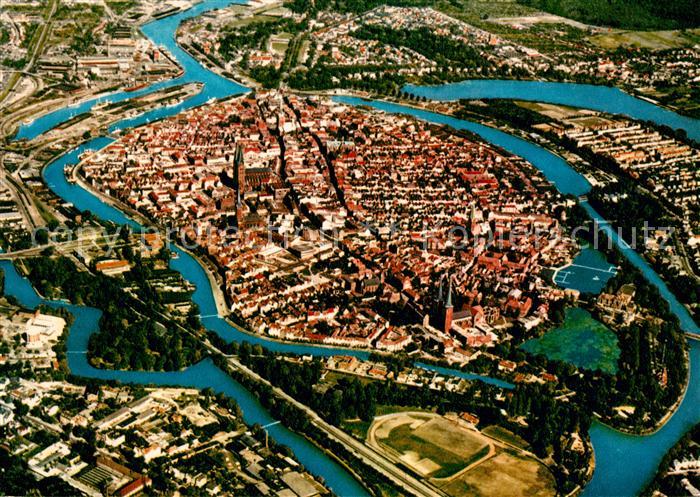 Luebeck Fliegeraufnahme