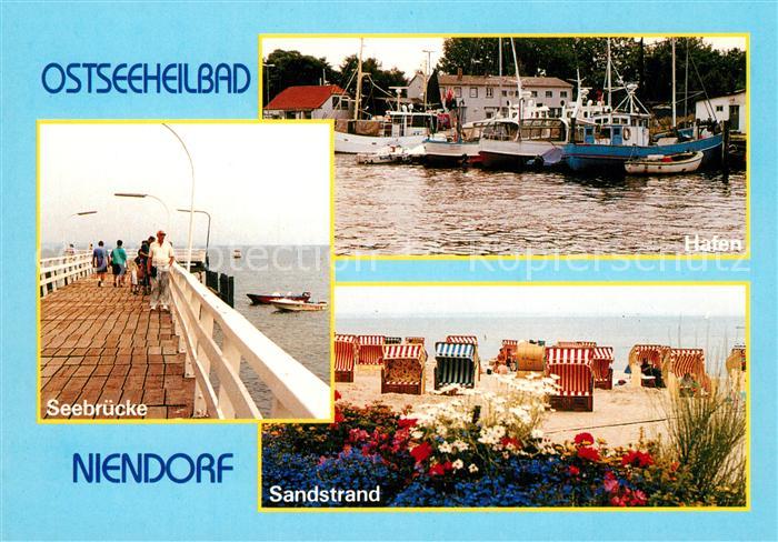 Niendorf Ostseebad Hafen Strand Seebruecke