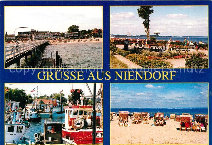 Niendorf Ostseebad Hafen Strand Seebruecke