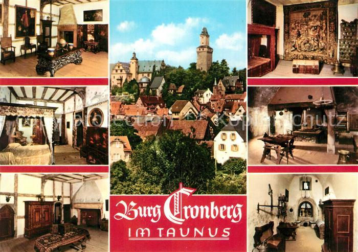 Cronberg Taunus Burg Panorama