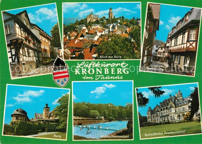 Kronberg Taunus Doppesstrasse Pferdstrasse Schlosshotel Friedrichshof Burg